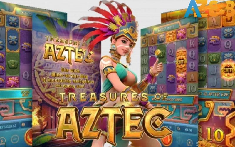 Kho báu Aztec là game nổ hũ online hấp dẫn được đông đảo người chơi tìm kiếm có tại AZ888
